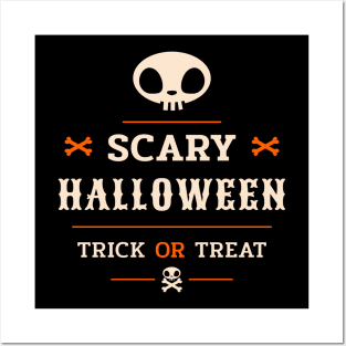 Scary Halloween - Trick or Treat Posters and Art